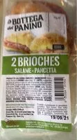 Mängden socker i Brioches salame-pancetta