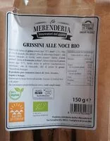 Mängden socker i Grissini alle noci bio