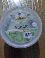 Mängden socker i Burrata