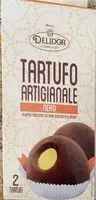 Mängden socker i Tartufo artigianale nero