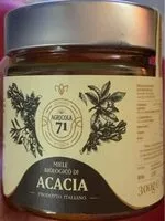 Mängden socker i Miele biologico di Acacia