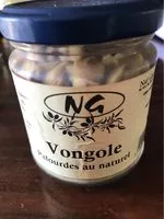 Mängden socker i Palourdes au naturel vongole