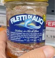 Mängden socker i Filetti di alici