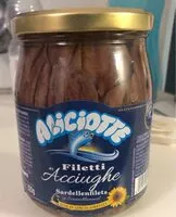 Mängden socker i Aliciotte