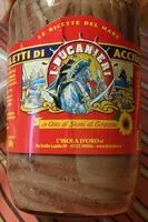 Mängden socker i Filetti di acciughe