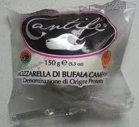 Mängden socker i Mozzarella di Bufala Campana AOP - 240 g - Cantile