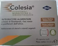 Mängden socker i Colesia