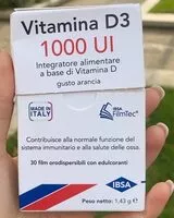 Mängden socker i Vitamina D3 1000 UI