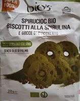 Mängden socker i Biscotti alla Spirulina