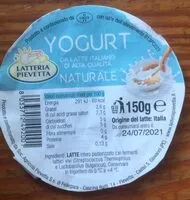 Mängden socker i Yogurt naturale