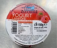 Mängden socker i Yogurt lampone