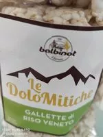 Mängden socker i Gallette di riso veneto integrale