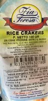 Mängden socker i Rice crakers