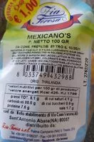 Mängden socker i Mexicano's
