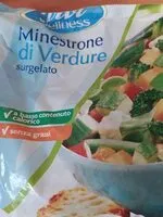 Mängden socker i Minestrone di verdure