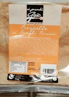 Mängden socker i Crespelle ai funghi porcini