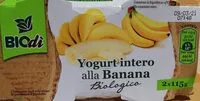 Mängden socker i Yogurt intero alla banana