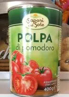 Mängden socker i Polpa di pomodoro
