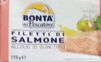 Mängden socker i Filetti di salmone