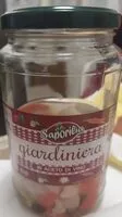 Mängden socker i Giardiniera (in aceto di vino)