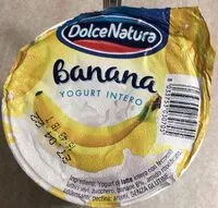 Mängden socker i Yogurt intero alla banana