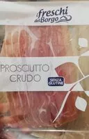Mängden socker i Prosciutto crudo