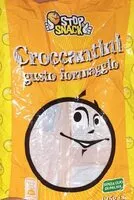 Mängden socker i Croccantini gusto formaggio