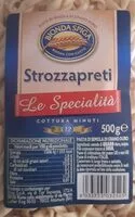 Mängden socker i Pasta strozzapreti