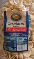Mängden socker i Orecchiette