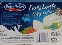 Mängden socker i Fior di latte di mozzarella