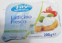 Mängden socker i Latticini fresco light