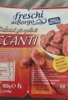 Mängden socker i Salamini piccanti