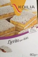 Mängden socker i Lievito per dolci semza glutine
