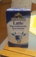 Mängden socker i Latte parzialmente scremato