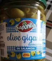 Mängden socker i Olive giganti denocciolate