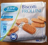 Mängden socker i Biscotti Frollini