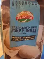 Mängden socker i Preparato per pane e dolci