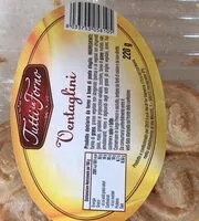 Mängden socker i Ventaglini