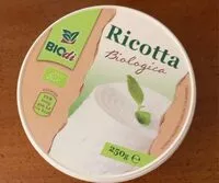 Mängden socker i Ricotta biologica
