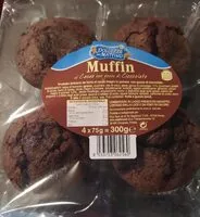 Mängden socker i Muffin al cacao con gocce di cioccolato