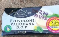 Mängden socker i Provolone dolce  valpadana doc
