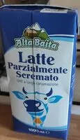 Mängden socker i Latte Parzialmente Scremato