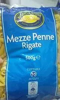 Mängden socker i Mezze penne rigate