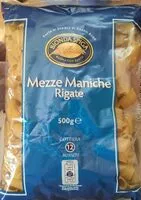 Mängden socker i Mezze Maniche Rigate