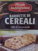 Mängden socker i Barrette di cereali con cioccolato