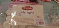 Mängden socker i Meringhe