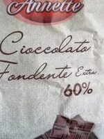Mängden socker i Cioccolato fondente extra 60%