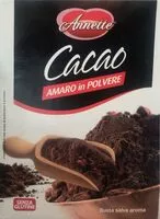 Mängden socker i Cacao amaro in polvere