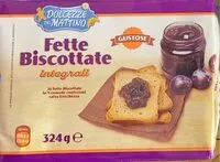 Mängden socker i Fette Biscottate Integrali