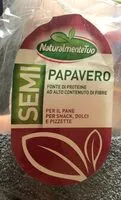 Mängden socker i Semi di papavero
